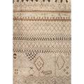 Jaipur Rugs Zuri Persian 3.5 by 25 Hand Knotted Wool Zamunda Design Rectangle Rug, Turtledove - 9 x 12 ft. RUG116572